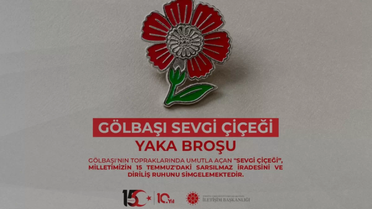 İletişim Başkanı Duran 15 Temmuz Hatıra Rozetini Tanıttı