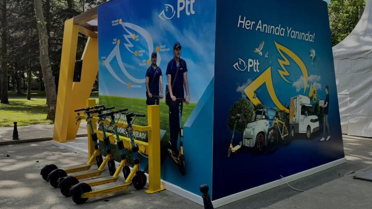PTT e-skuterleri Dünya turunu 260 kez tamamladı