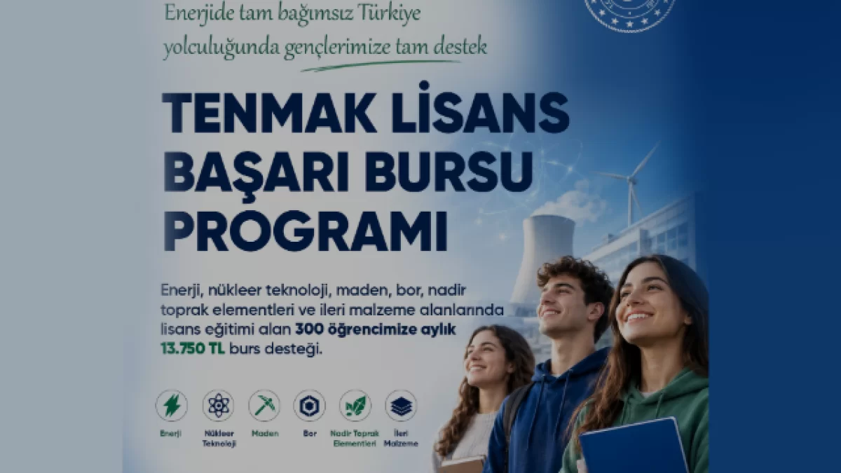TENMAK Lisans Bursu Başvuruları Başlıyor Aylık 13750 TL Destek