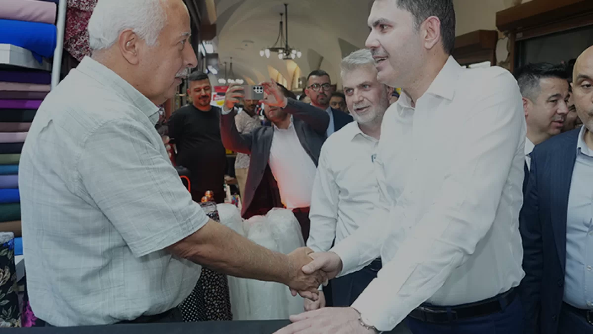 Bakan Murat Kurum Kahramanmaraş Tarihi Kapalıçarşıyı Açtı