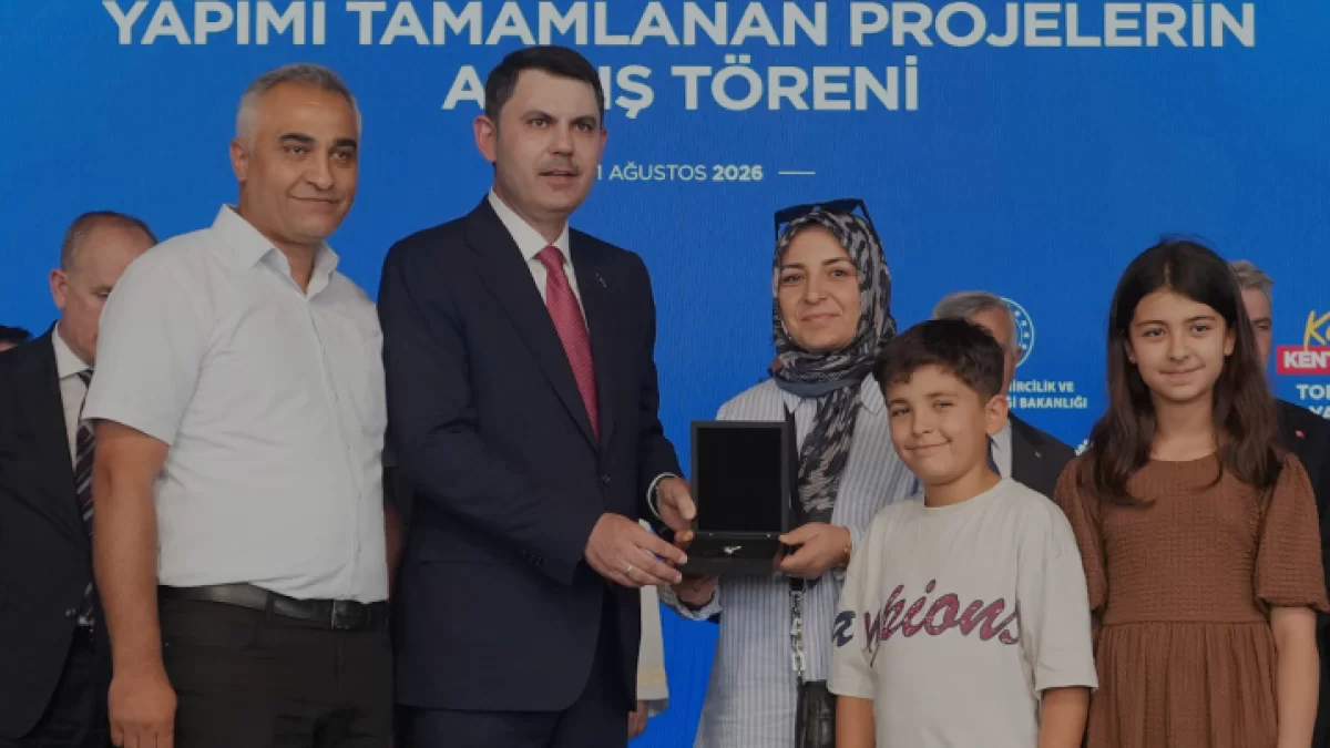 Bakan Murat Kurum Kahramanmaraş’ta 4 bin 500 yeni konut müjdesi verdi