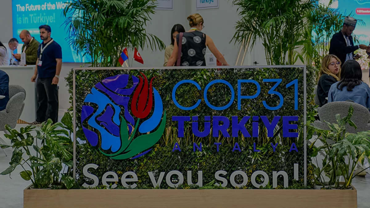 COP31 Hazırlıkları Sürerken Türkiye Pavilyonuna Yoğun İlgi