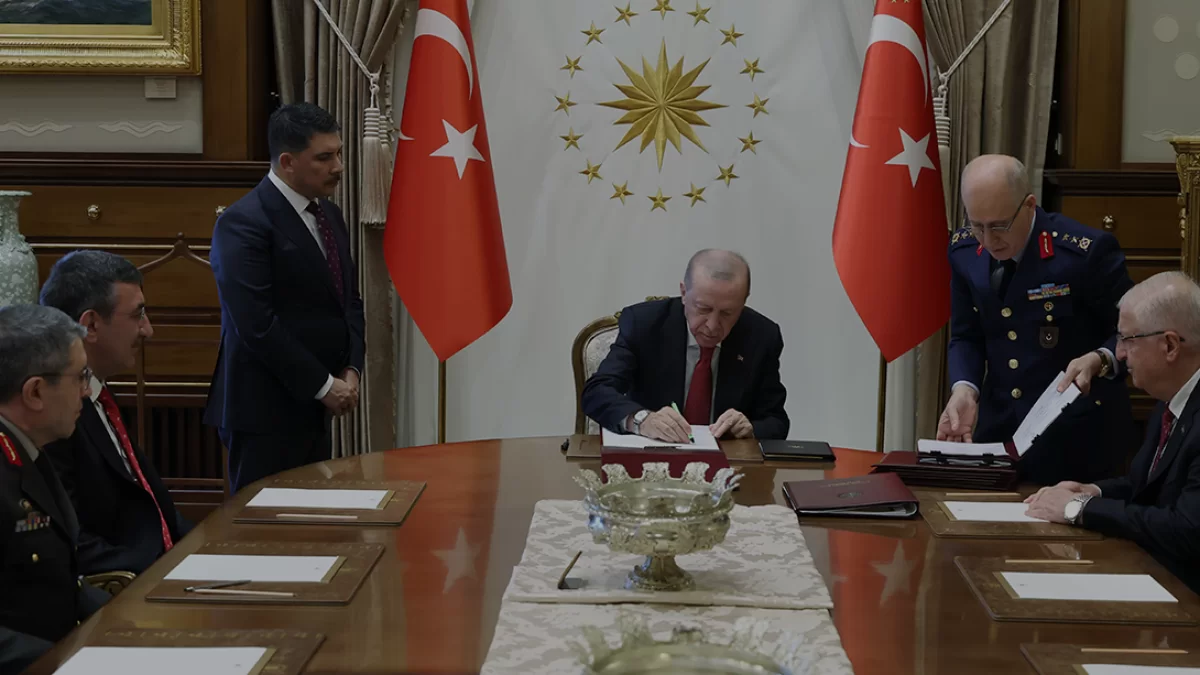 Cumhurbaşkanı Erdoğan Yüksek Askerî Şûra kararlarını onayladı