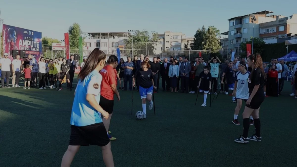 Gaziantep Büyükşehir Belediyesi Türkiye’nin İlk Kadın Ampute Futbol Takımını Kurdu