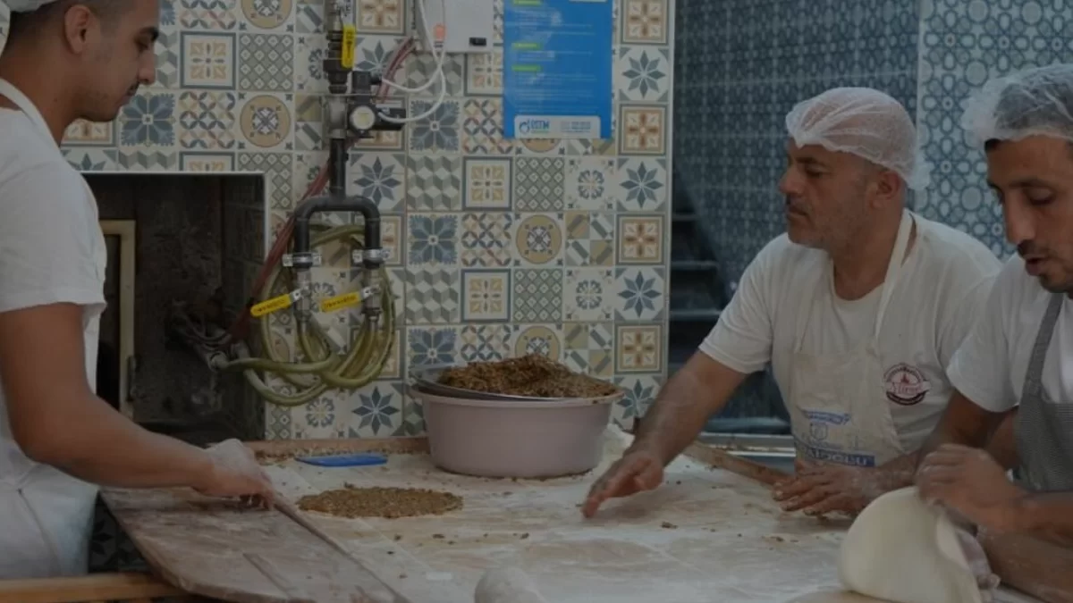 Gaziantep fırınlarında 60 dereceyi bulan mesai