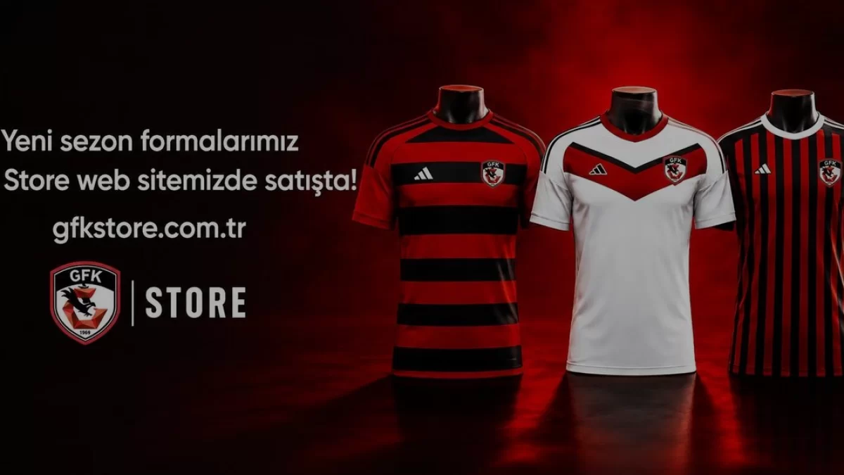 Gaziantep FK 2026 2027 Sezonu Formalarını Satışa Sundu