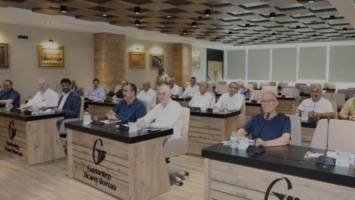 GTB Meclisi küresel ticaret risklerini ve Antep fıstığı sezonunu görüştü