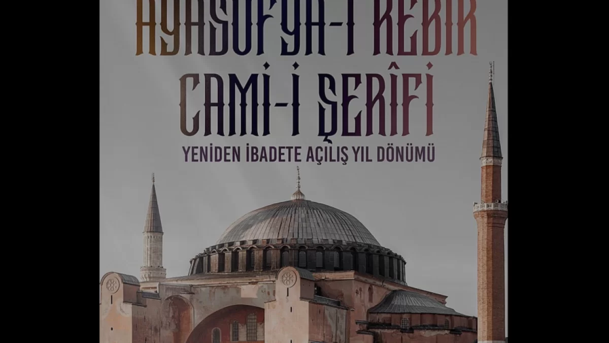 İletişim Başkanı Duran Ayasofya Camii yıl dönümü mesajı yayınladı
