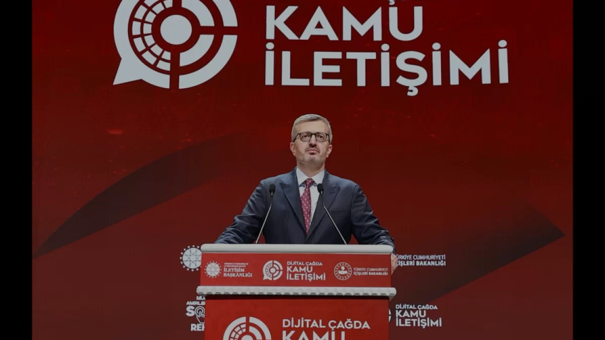 İletişim Başkanı Duran Dijital Çağda Kamu İletişimini Anlattı