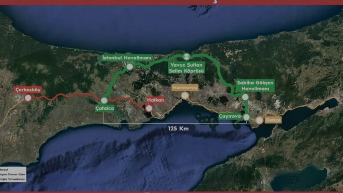 İstanbul Kuzey Demir Yolu Projesi İçin İhale Tarihi Belirlendi