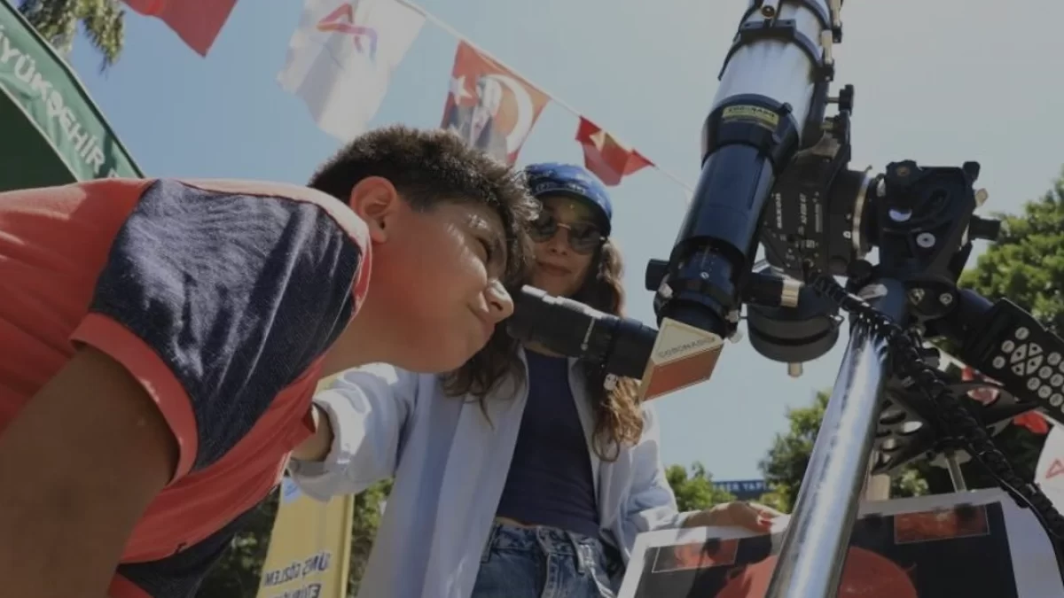 Mersinli çocuklar Tarsus Kültür Parkında bilimle buluştu