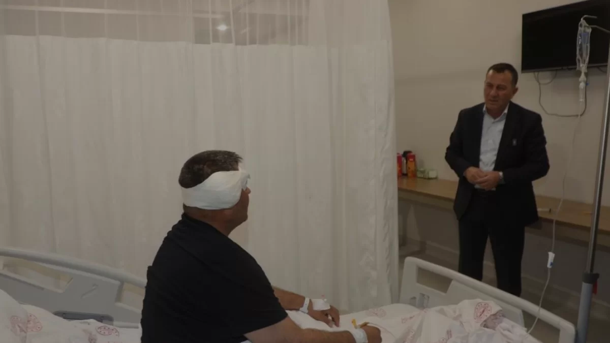 Nizip Belediye Başkanı Ali Doğan’dan Hastaneye Moral Ziyareti