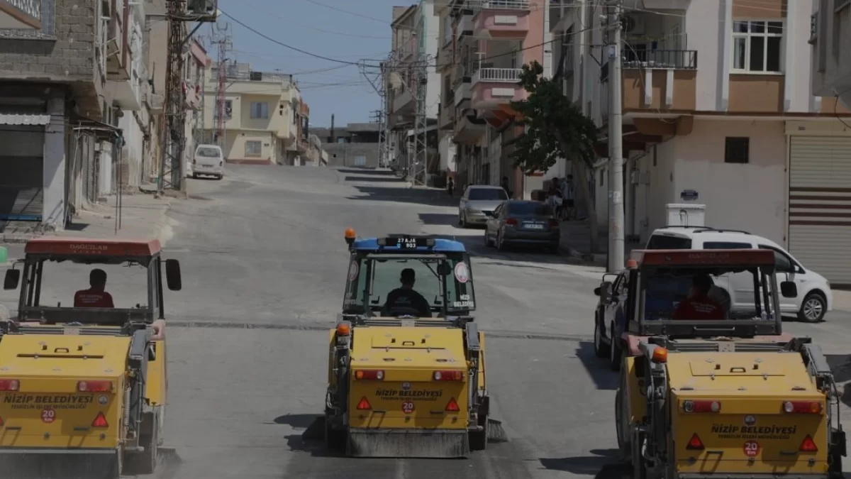 Nizip Belediyesi Temizlik Filosunu 3 Yeni Araçla Güçlendirdi