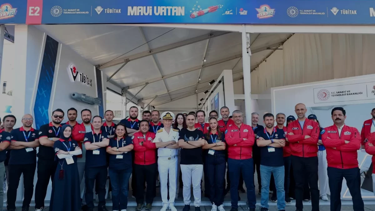 TÜBİTAK TEKNOFEST Mavi Vatan bünyesinde yerli deniz teknolojilerini tanıttı