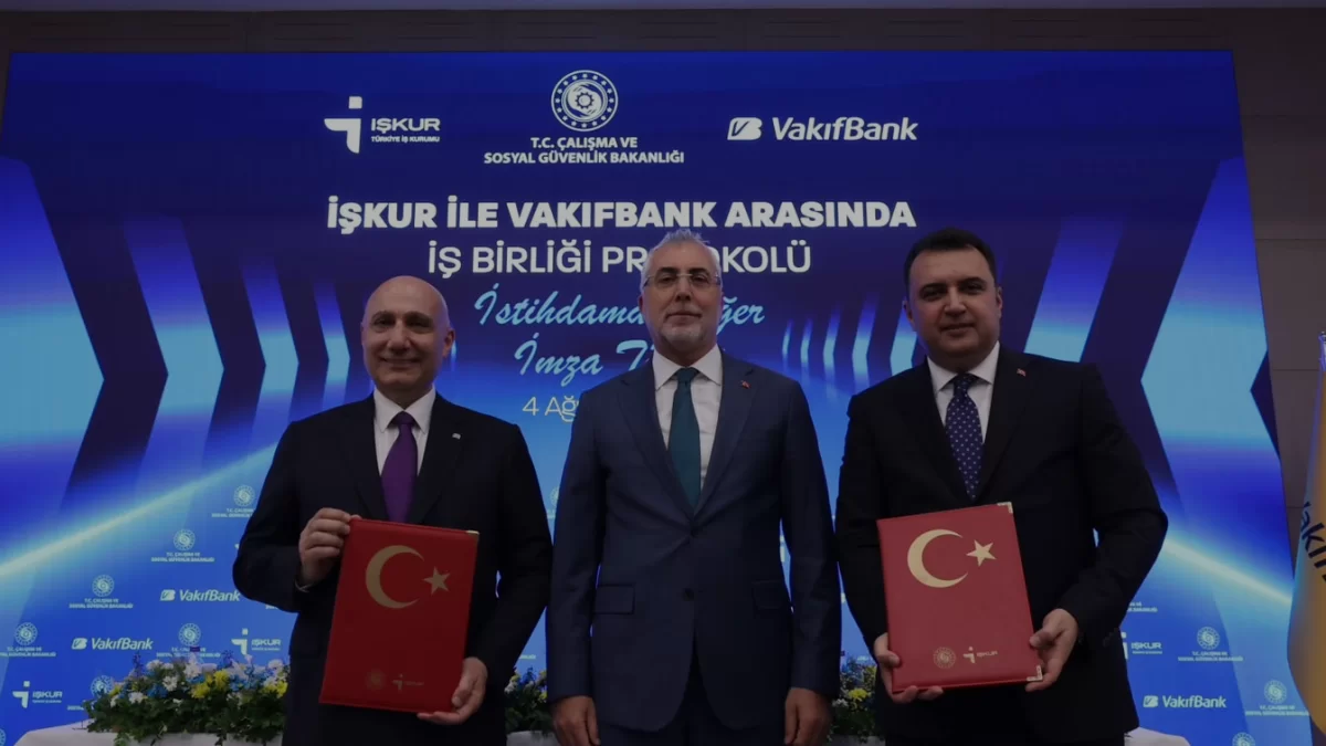 Vakıfbank ve İŞKUR arasında istihdamı artıracak iş birliği imzalandı