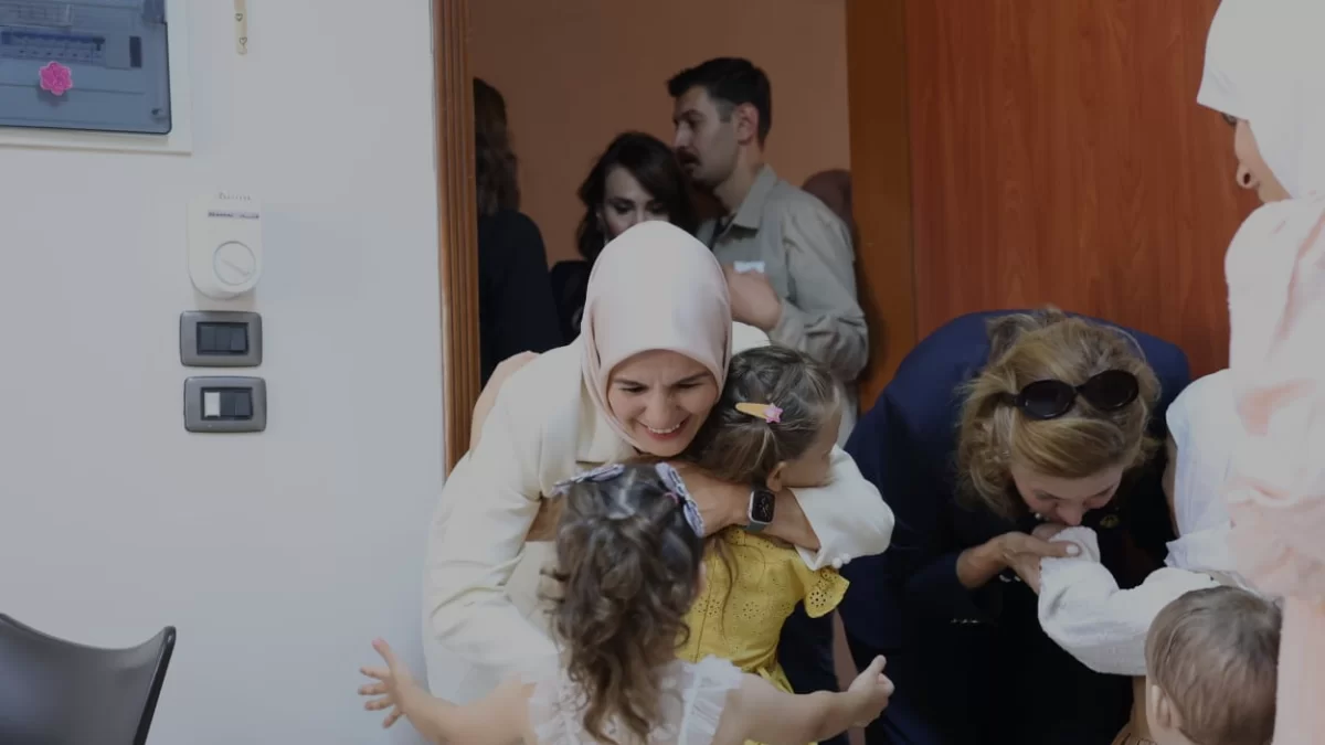 Aile ve Sosyal Hizmetler Bakanı Göktaş Suriyeli Çocukları Teslim Etti