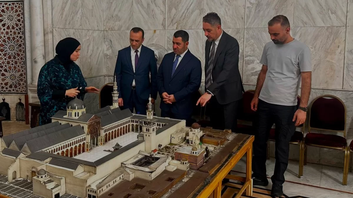 AK Parti Milletvekili Bünyamin Bozgeyik Şamda temaslarda bulundu