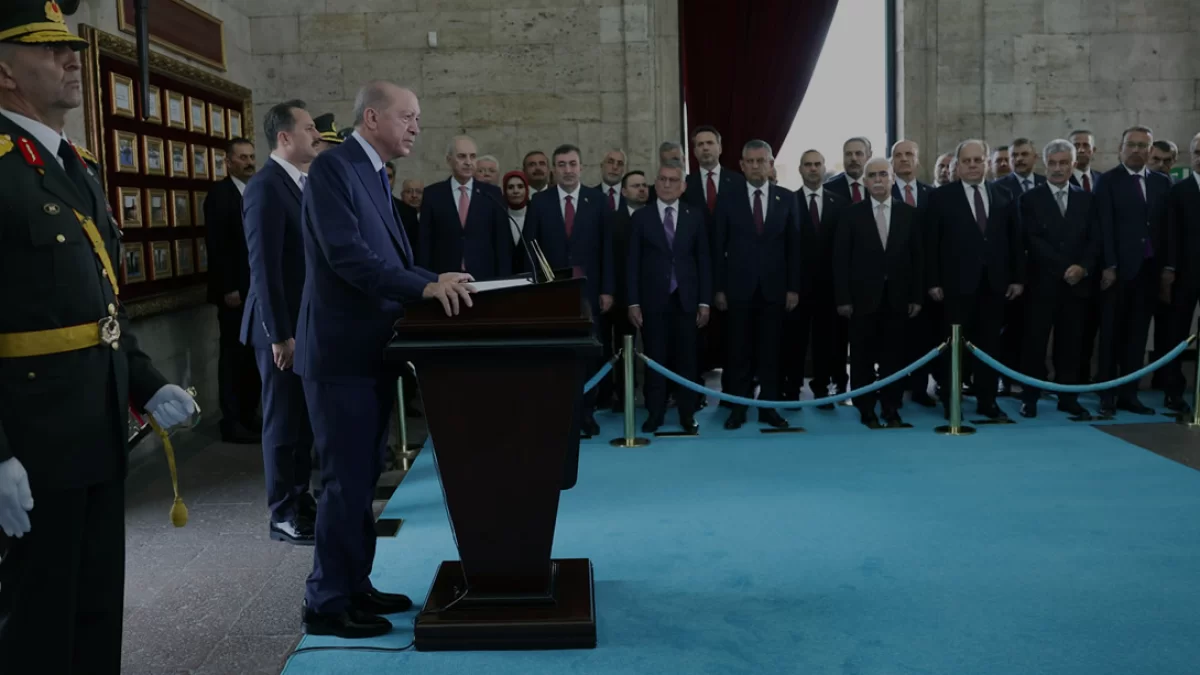 Cumhurbaşkanı Erdoğan 30 Ağustos Zafer Bayramı Törenine Katıldı