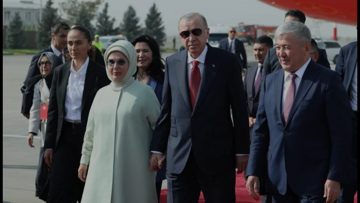 Cumhurbaşkanı Erdoğan Dünya Göçebe Oyunları İçin Bişkek’te