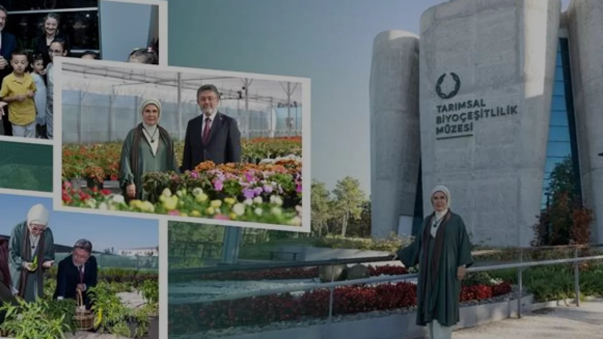 Emine Erdoğan Türkiye Milli Botanik Bahçesi ve Tarımsal Müze İncelemesi