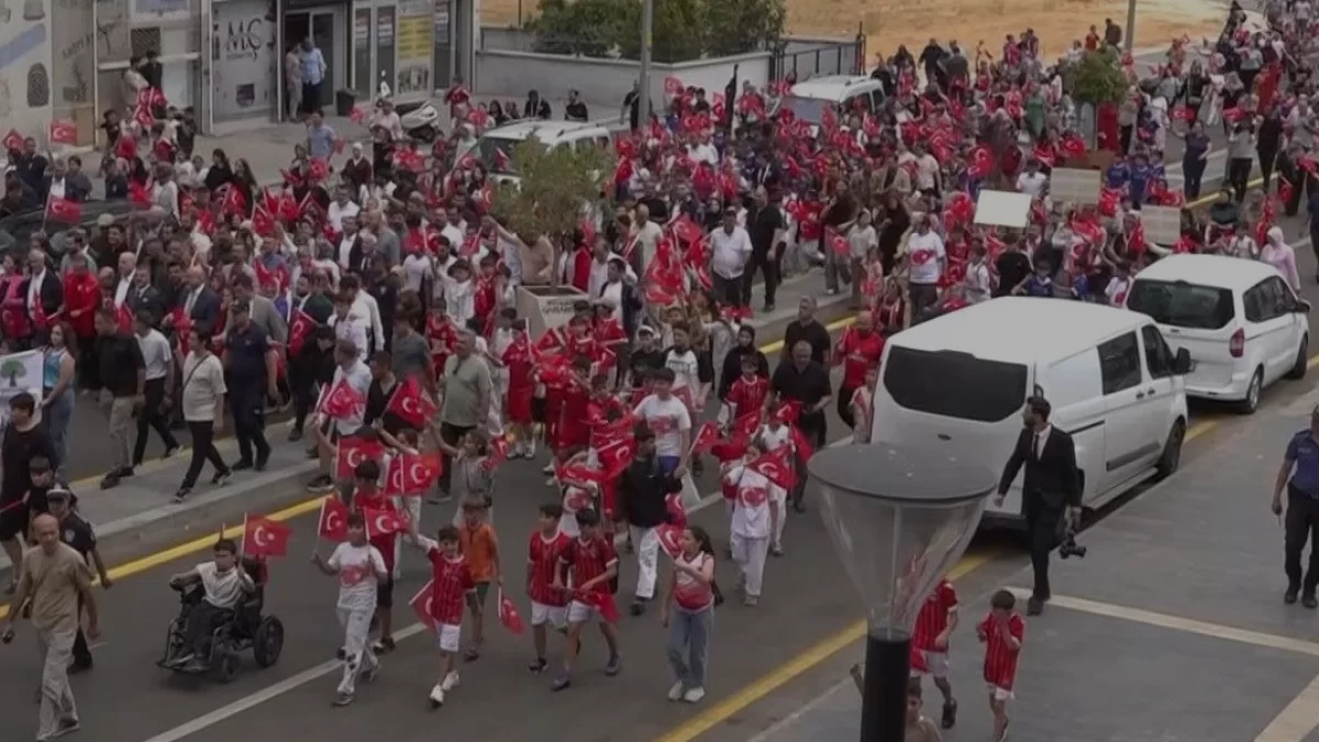 Gaziantep 30 Ağustos Zafer Bayramı Coşkusuyla Birleşti