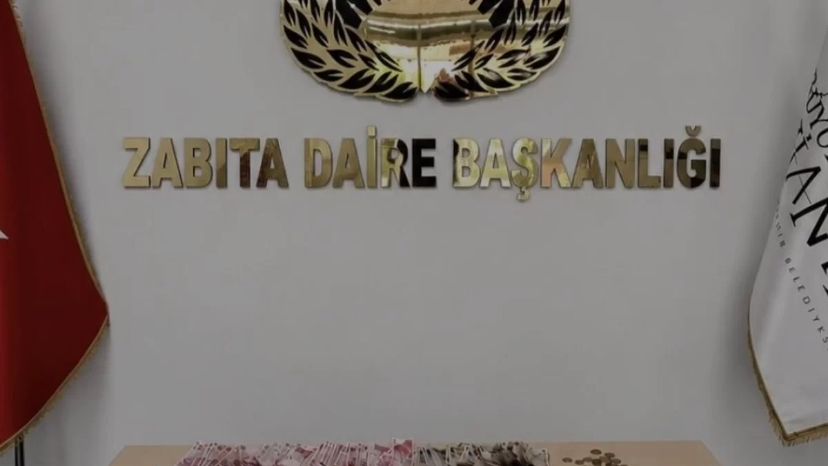 Gaziantep zabıta operasyonunda dilenciden çıkan servet