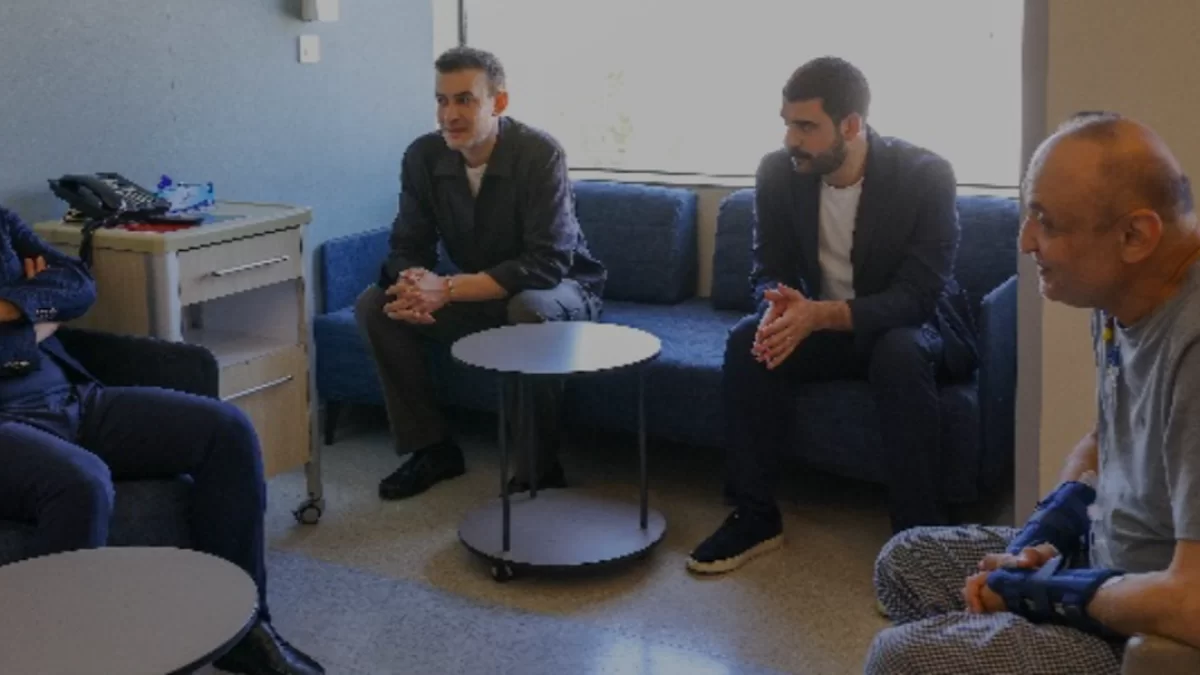 Özgür Özel’den Melih Meriç’e Geçmiş Olsun Ziyareti