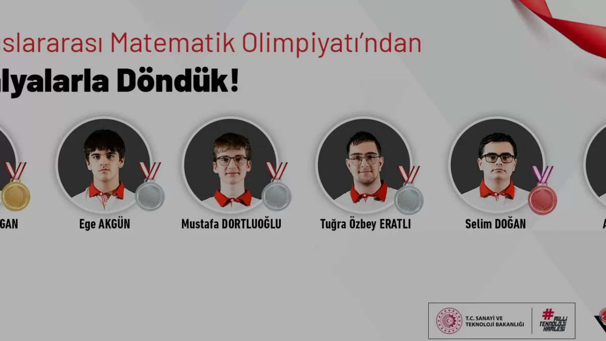 Türkiye 67 Uluslararası Matematik Olimpiyatı’nda 6 Madalya Kazandı