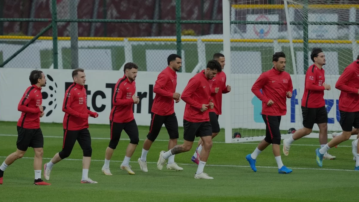 A Milli Takım Belçika maçı hazırlıklarını Riva tesislerinde tamamladı