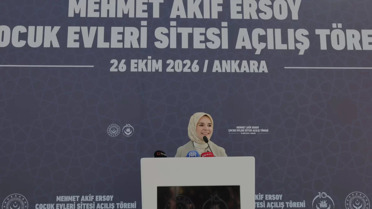 Ankara Pursaklarda Yeni Çocuk Evleri Sitesi Hizmete Açıldı