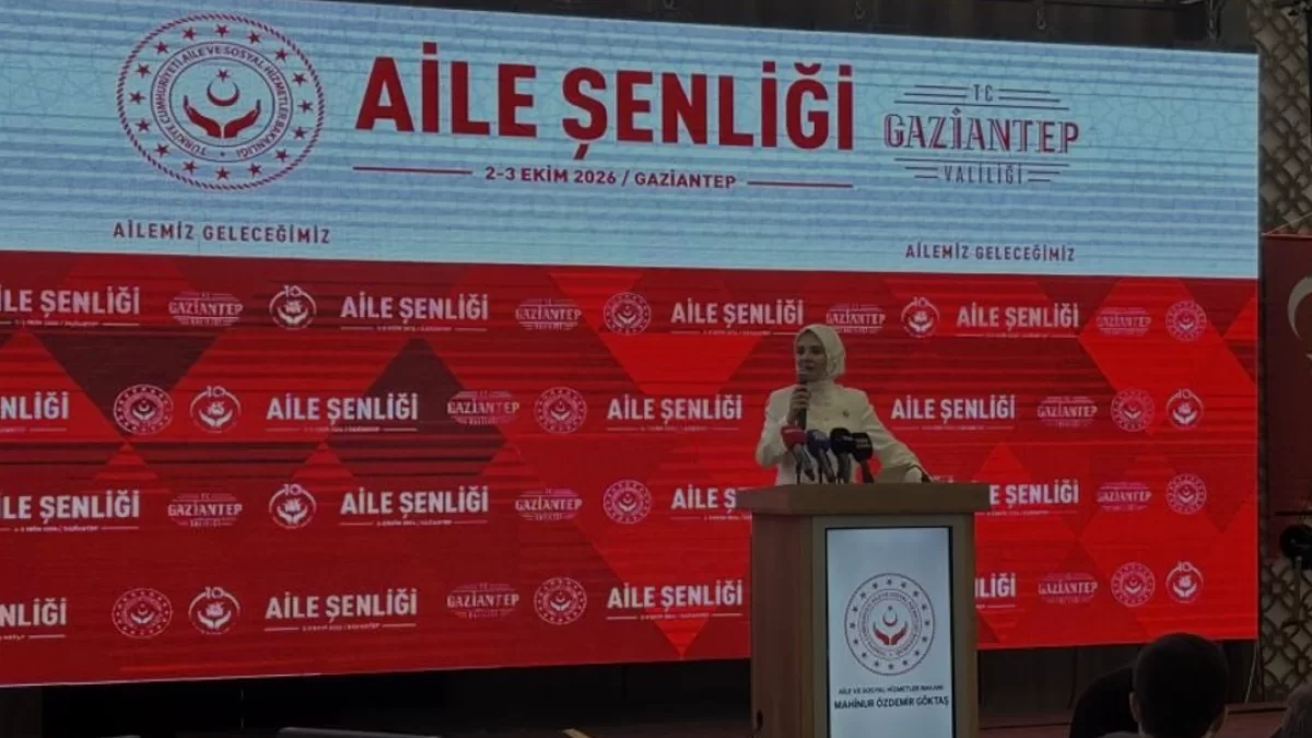 Bakan Göktaş Gaziantep’te Aile ve Gençlik Fonu Verilerini Açıkladı