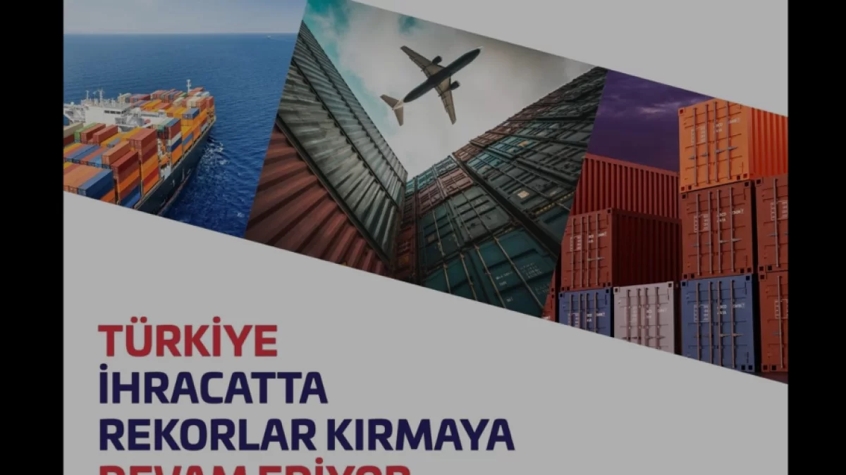 Cumhurbaşkanı Erdoğan Türkiye ihracat verilerindeki rekoru duyurdu