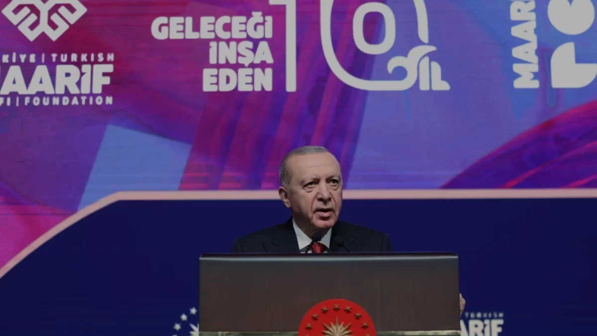 Cumhurbaşkanı Erdoğan Türkiye Maarif Vakfının 10 Yılını Değerlendirdi