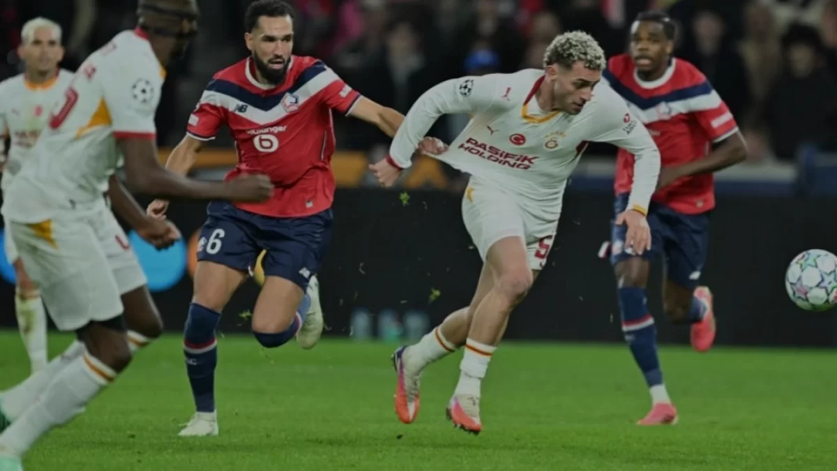 Galatasaray Fransa deplasmanında Lille engelini 4 2 ile geçti