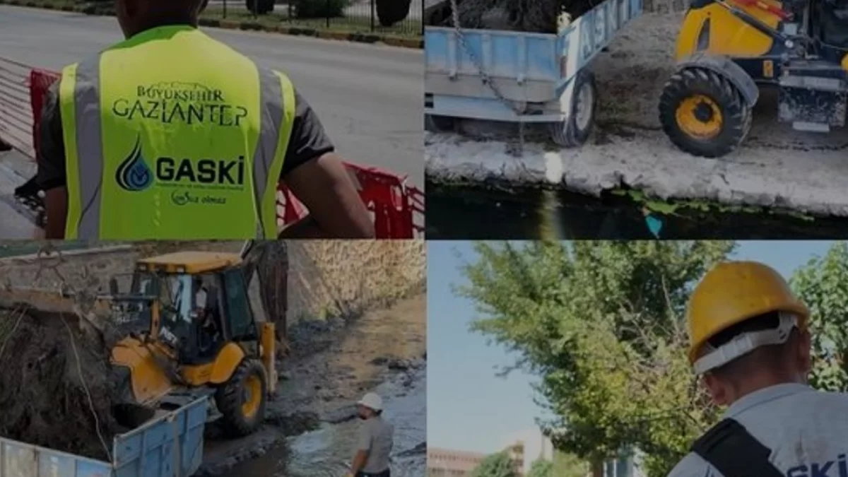 GASKİ Gaziantep altyapısını kış aylarına hazırlıyor