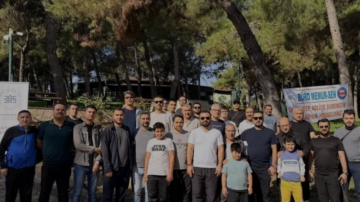 Gaziantep Adliye Personeli Burç Ormanları Kampında Buluştu