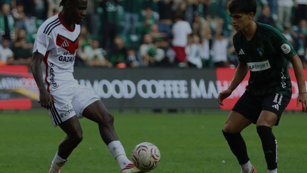 Gaziantep FK Kocaelispor deplasmanında puan çıkaramadı