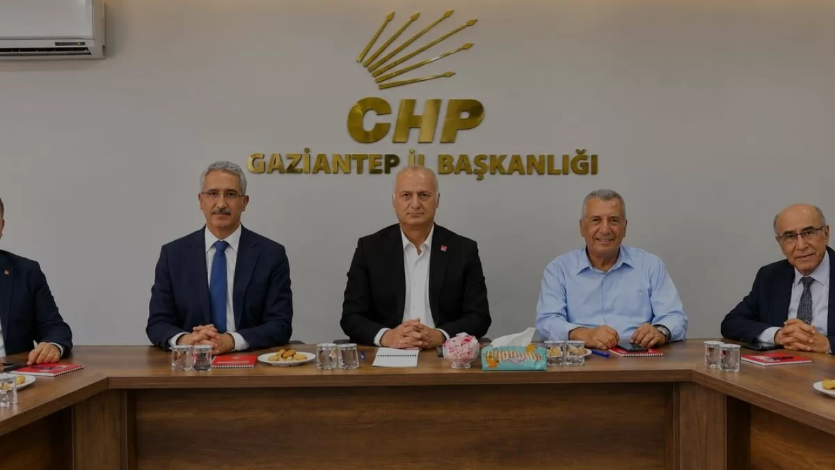 Gaziantep Kent Konseyi ve CHP arasında ortak akıl görüşmesi