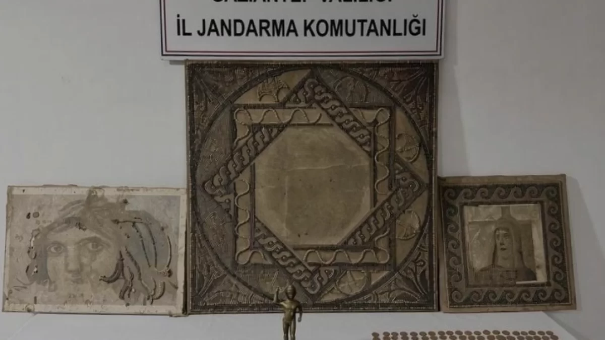 Gaziantep Şahinbey İlçesinde Sahte Tarihi Eser Operasyonu