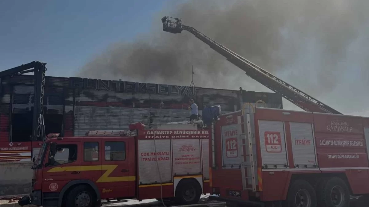 Gaziantep’te Fabrika Yangını Soruşturmasında Tutuklama