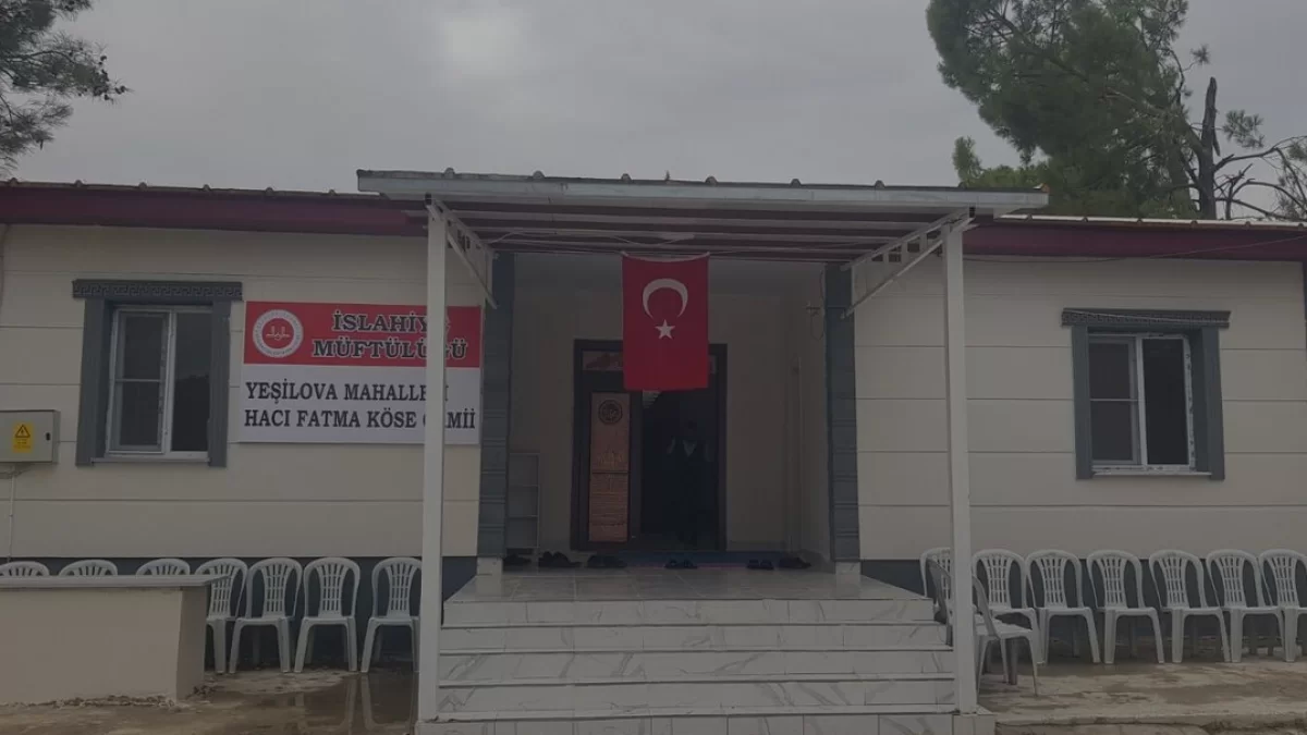 İslahiye’de Depremde Hasar Gören Cami Yeniden İbadete Açıldı