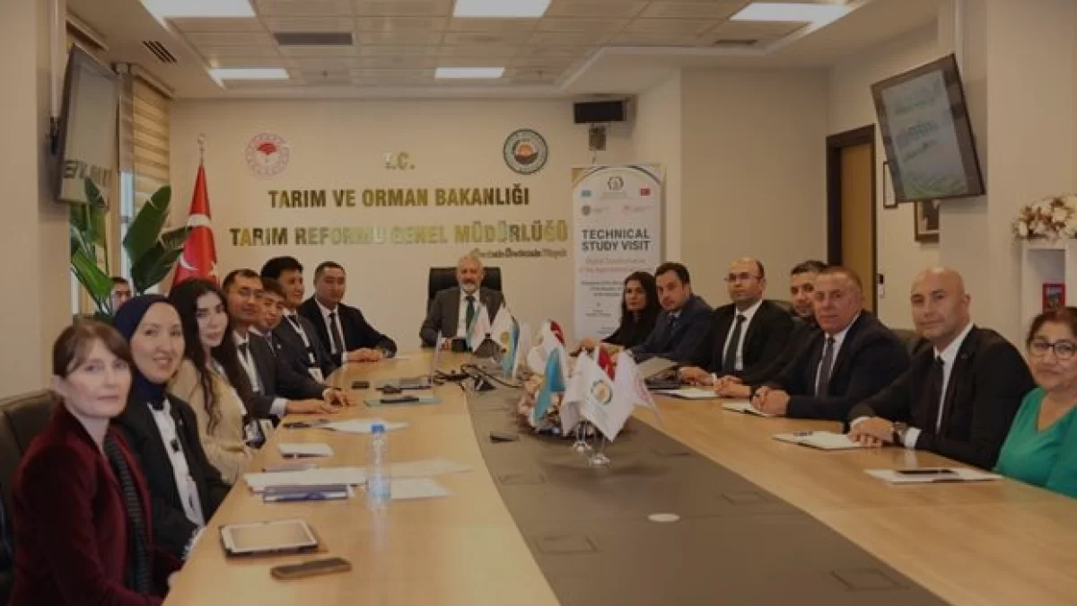 Kazakistan Tarım Bakanlığı Heyetinden Türkiye’ye Dijital Tarım Ziyareti