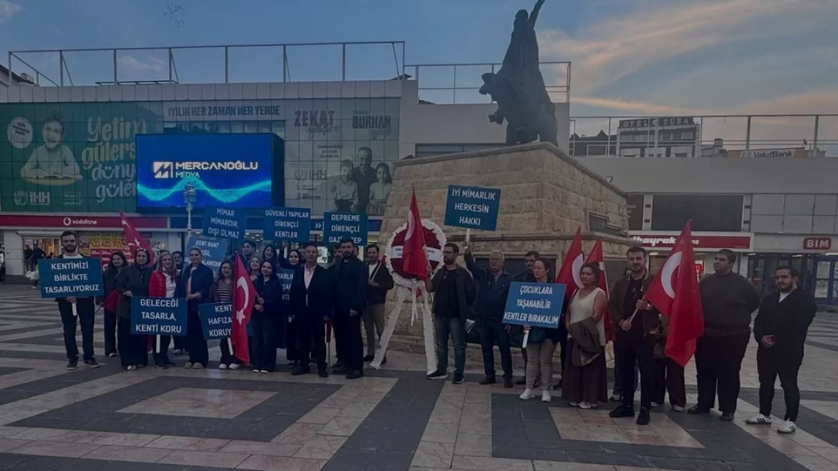 Mimarlar Odası Gaziantep Şubesi Güvenli Kentleşme İçin Çağrı Yaptı