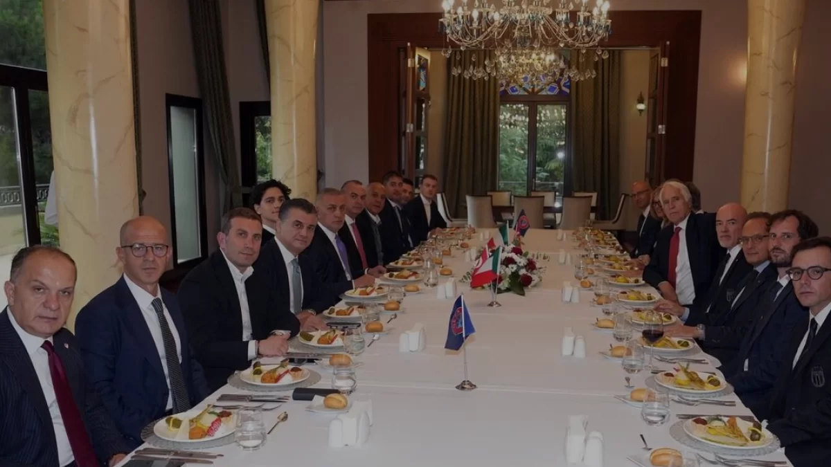 TFF ve İtalya Futbol Federasyonu Bursa zirvesinde buluştu